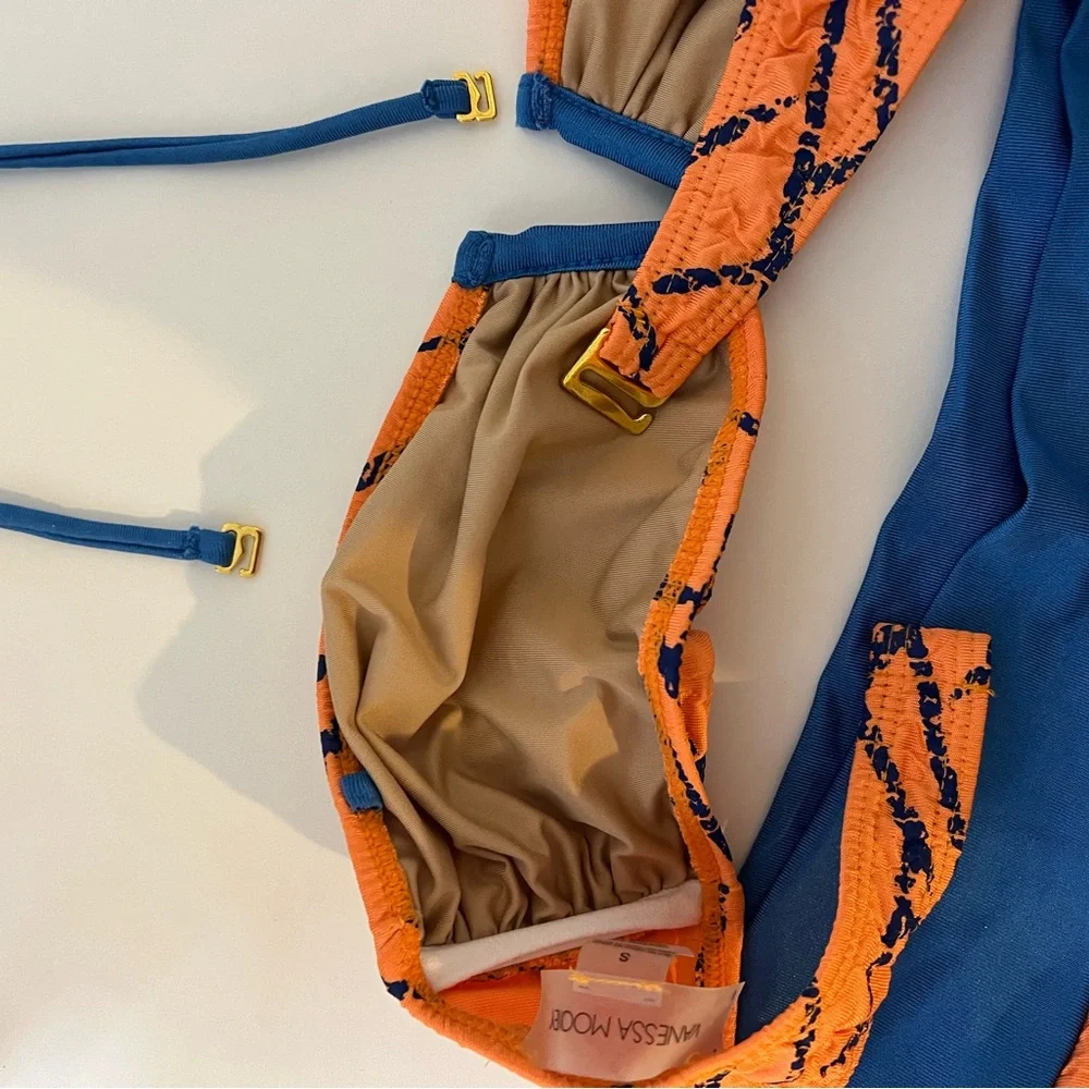 Vanessa Mooney Gia Bikini, High Waist Bottoms & Bandeau Top - Picture 4 of 4